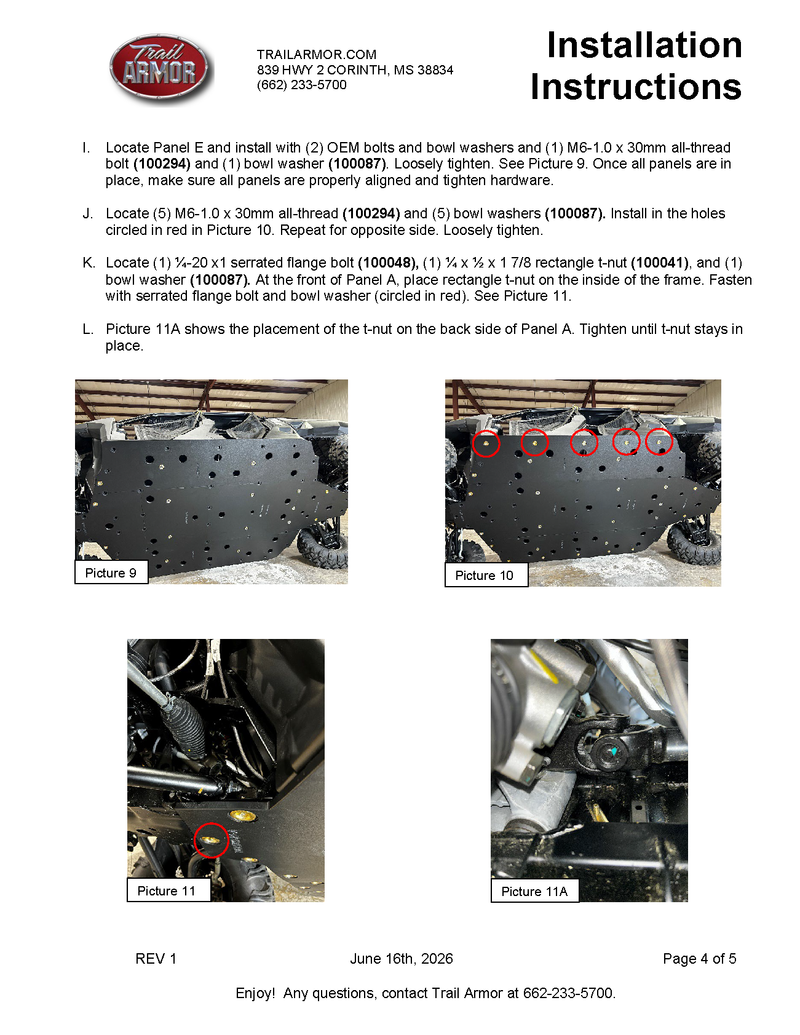 Load image into Gallery viewer, Trail Armor Polaris Ranger 1000 Crew Full Skids 2021 - 2026
