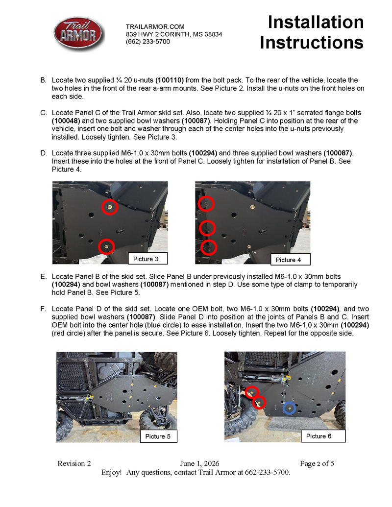 Load image into Gallery viewer, Trail Armor 2021 - 2025  Polaris Ranger XP 1000, Ranger XP Kinetic, Ranger 1000 Full Skids
