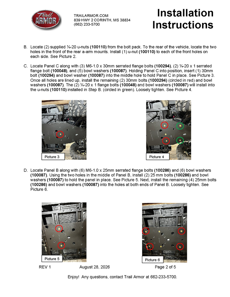 Load image into Gallery viewer, Trail Armor 2021 - 2026 Polaris Ranger XP 1000 Crew Full Skids
