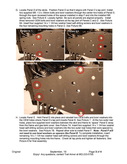Trail Armor Full Skids for 2014-21 Ranger Midsize 570 Crew