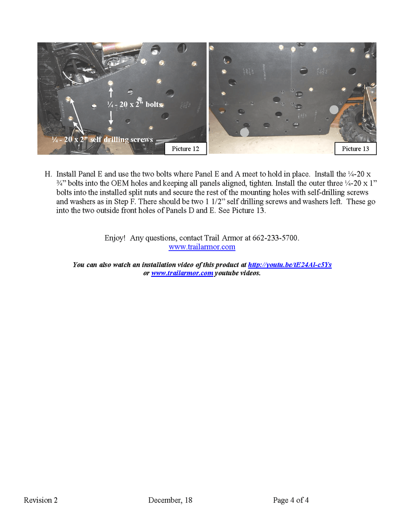 Load image into Gallery viewer, Trail Armor Full skid plate for 2013-19 Polaris Ranger 570 / 900 / XP 1000
