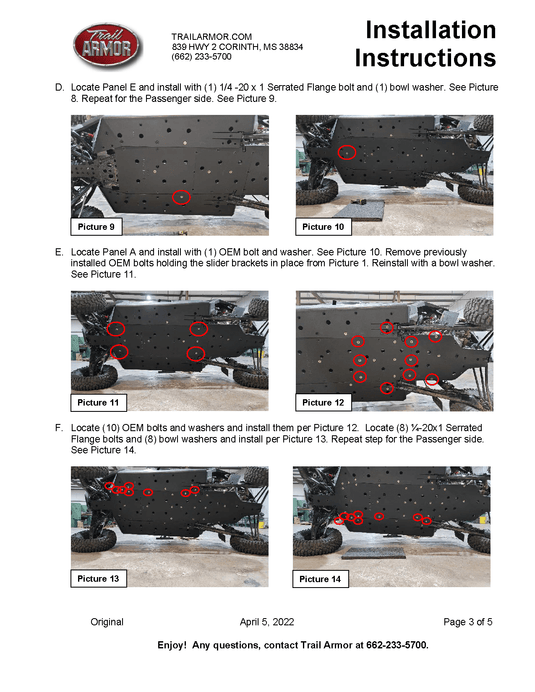 Trail Armor Skid Plate for Polaris RZR Pro R 4