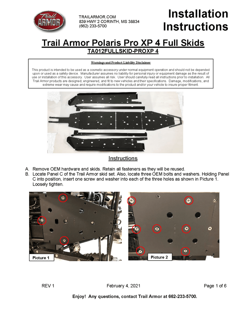 Load image into Gallery viewer, Trail Armor Full Skid Plate for Polaris RZR Pro XP 4
