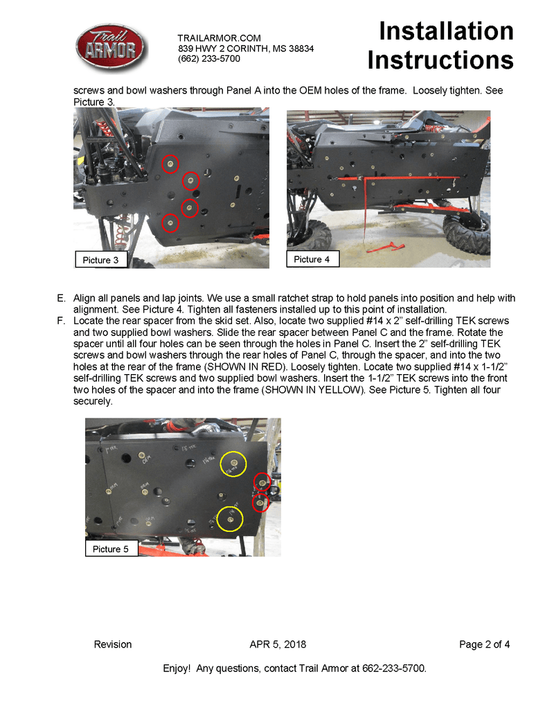 Load image into Gallery viewer, Trail Armor Full Skids plate for 2018-22 Polaris RZR RS1
