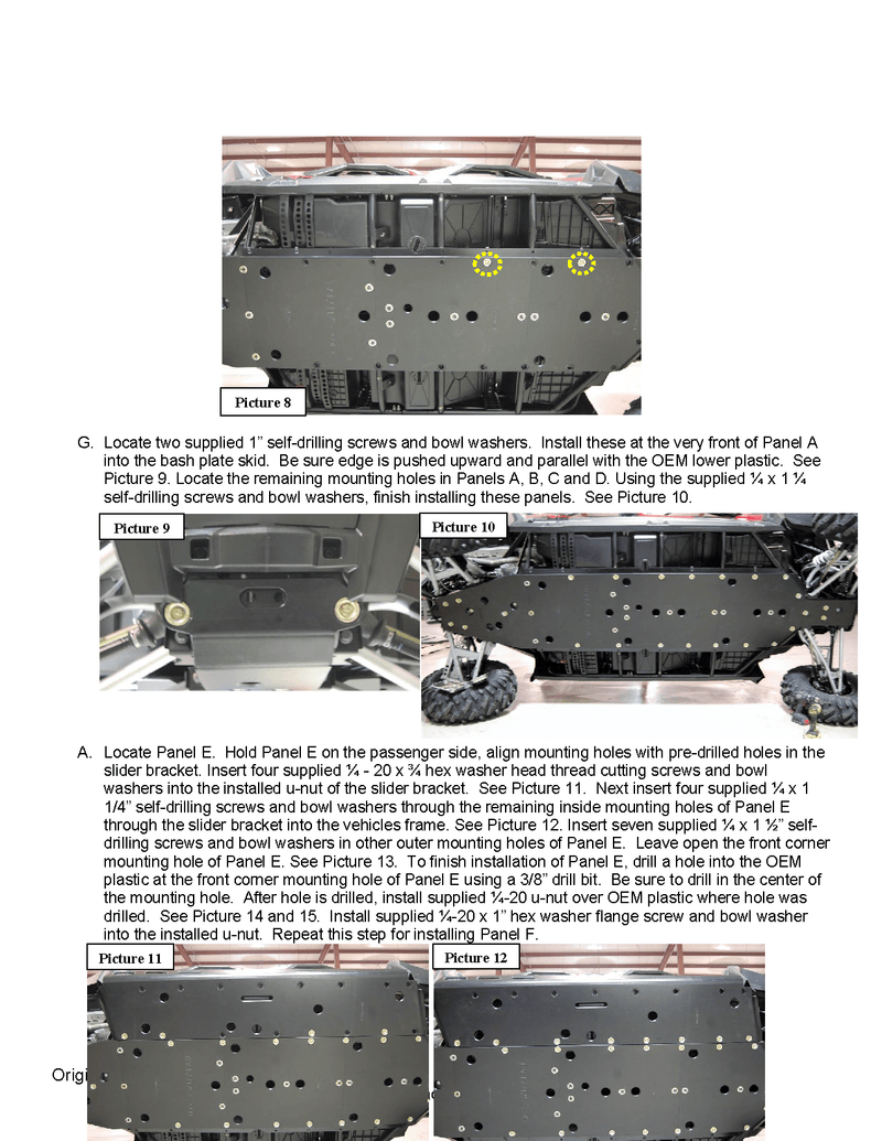 Load image into Gallery viewer, Trail Armor Full Skid Plate for 2015-17 Polaris RZR 900 4 / RZR S 1000 4
