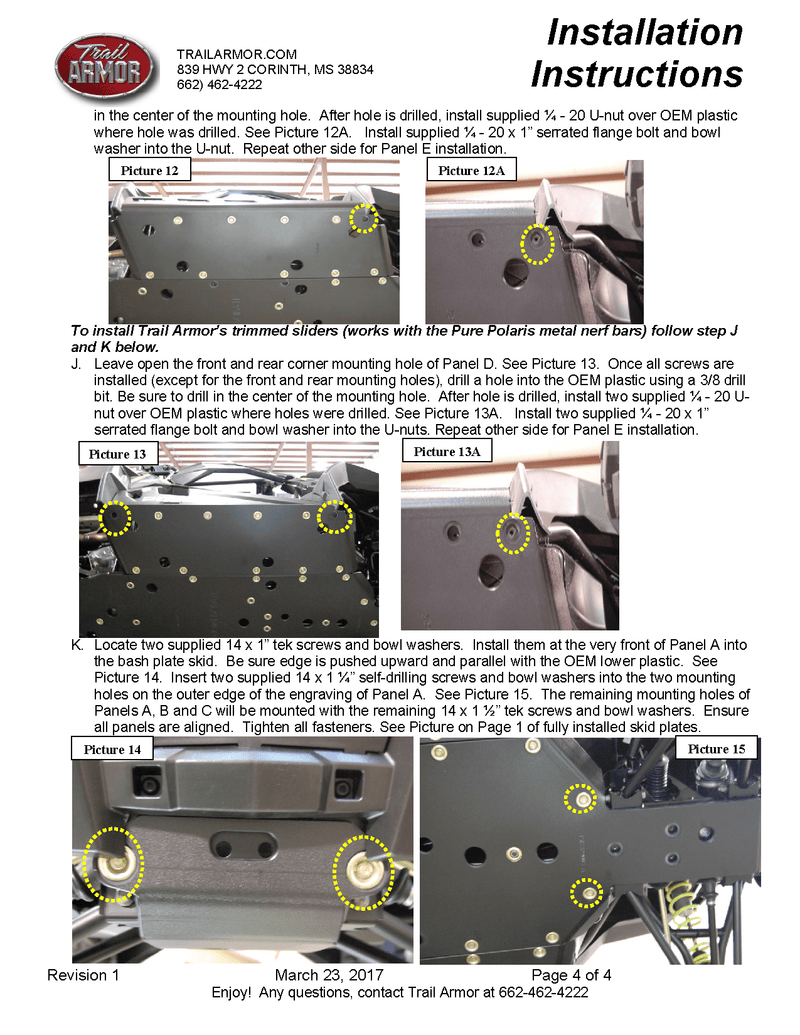 Load image into Gallery viewer, Trail Armor Full Skid Plate for 2015-20 RZR 900 / S 900 / S 1000
