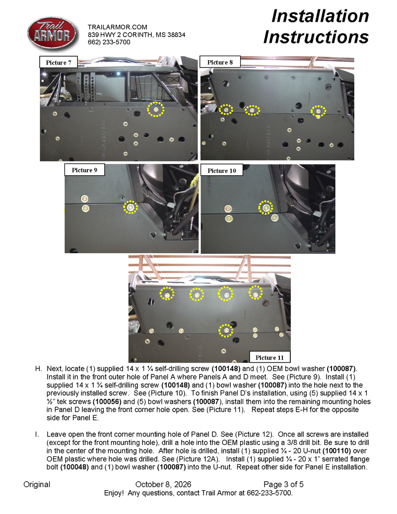 Load image into Gallery viewer, Trail Armor Polaris RZR Trail, Trail S 900 and Trail S 1000 Full Skids with Slider Nerfs or Trimmed for Polaris Kick Out Steel Rock Sliders 2021 - 2026
