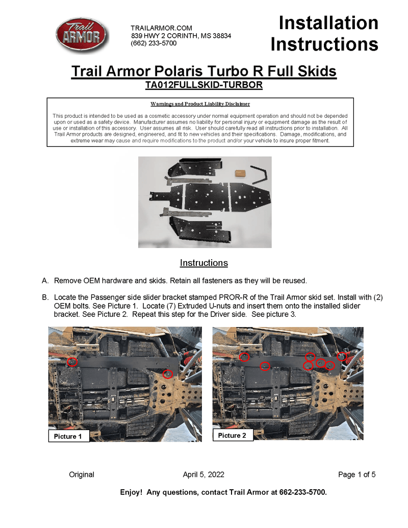 Load image into Gallery viewer, Trail Armor Full Skid Plate for Polaris RZR Turbo R
