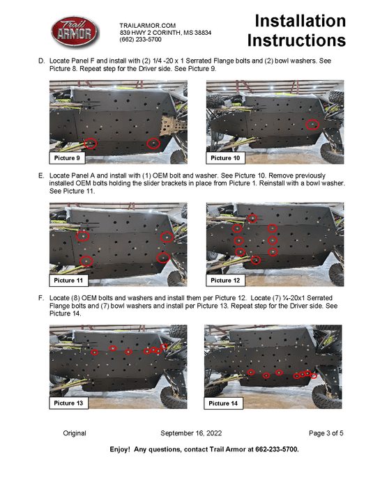 Trail Armor Skid Plate for Polaris RZR Turbo R 4