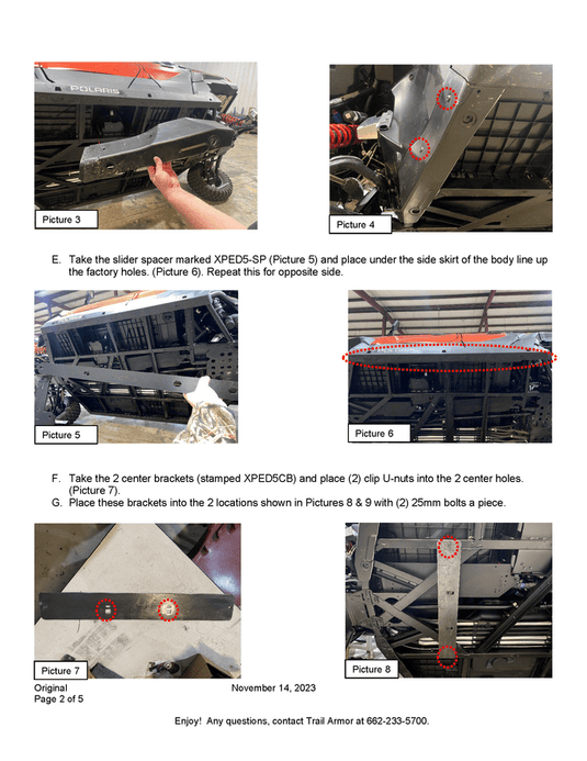 Trail Armor Full Skid Plate for 2024+ Polaris Xpedition