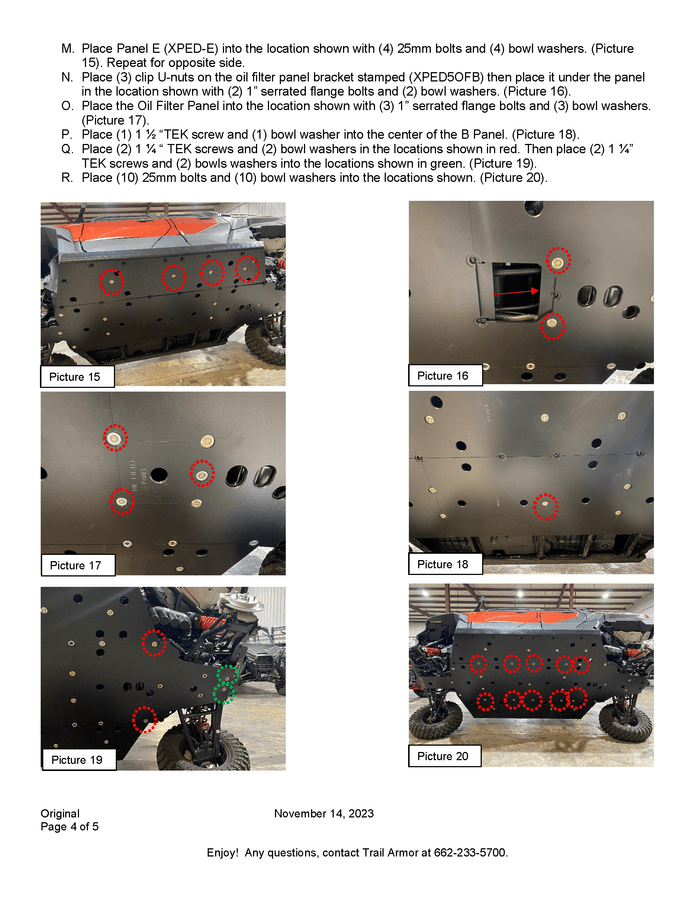 Load image into Gallery viewer, Trail Armor Full Skid Plate for 2024+ Polaris Xpedition
