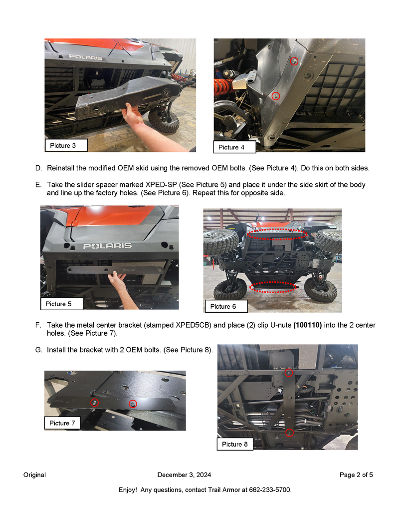 Load image into Gallery viewer, Trail Armor Polaris Xpedition XP and ADV Full Skids 2024 - 2025
