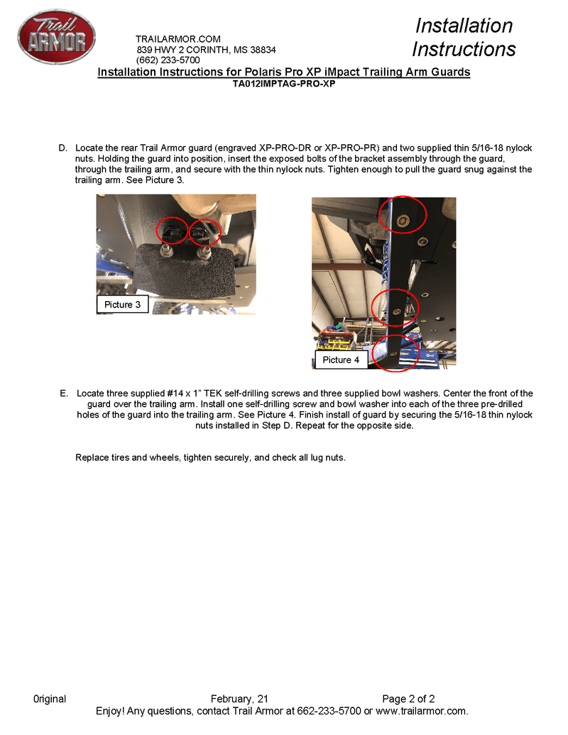 Load image into Gallery viewer, Trail Armor iMpact Trailing Arm Guards for Polaris RZR Pro XP
