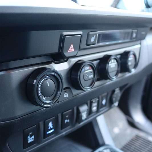 Blackout Control Knob Caps