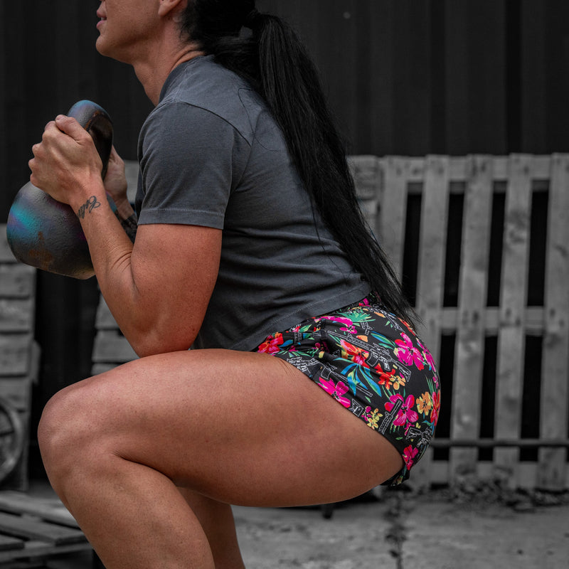 Load image into Gallery viewer, Women’s Studio Flex Training &amp; Recovery Shorts | 4"
