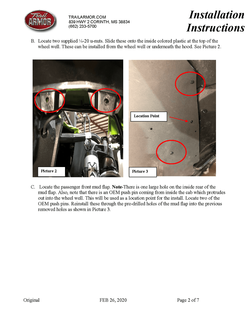 Load image into Gallery viewer, Trail Armor Mud Flap Fender Flare Extensions for 2019-2021 Honda Talon X / R

