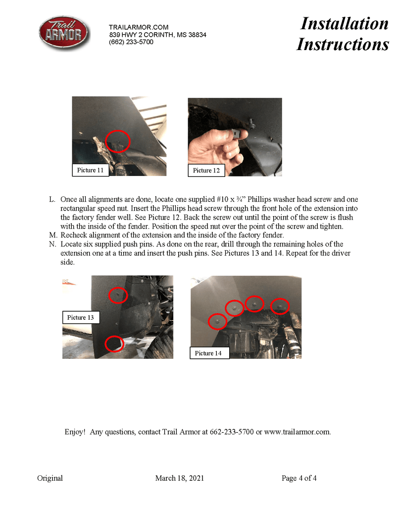 Load image into Gallery viewer, Trail Armor Mud Flap Fender Extensions for 2021+ Yamaha Wolverine RMAX 2
