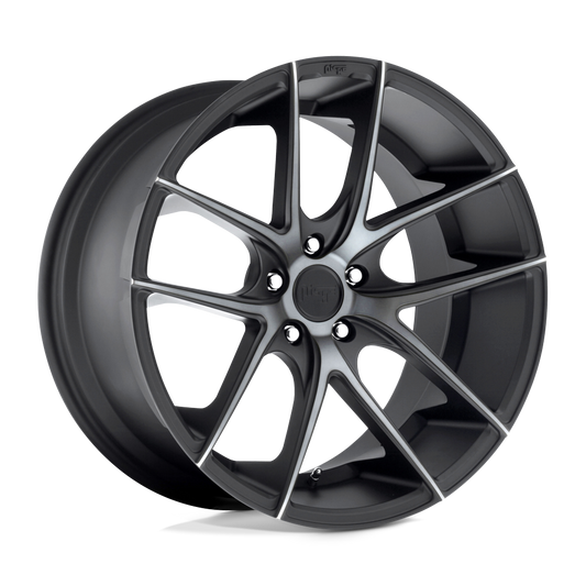 Niche 1 Pc M130 Targa Matte Black Double Dark Tint