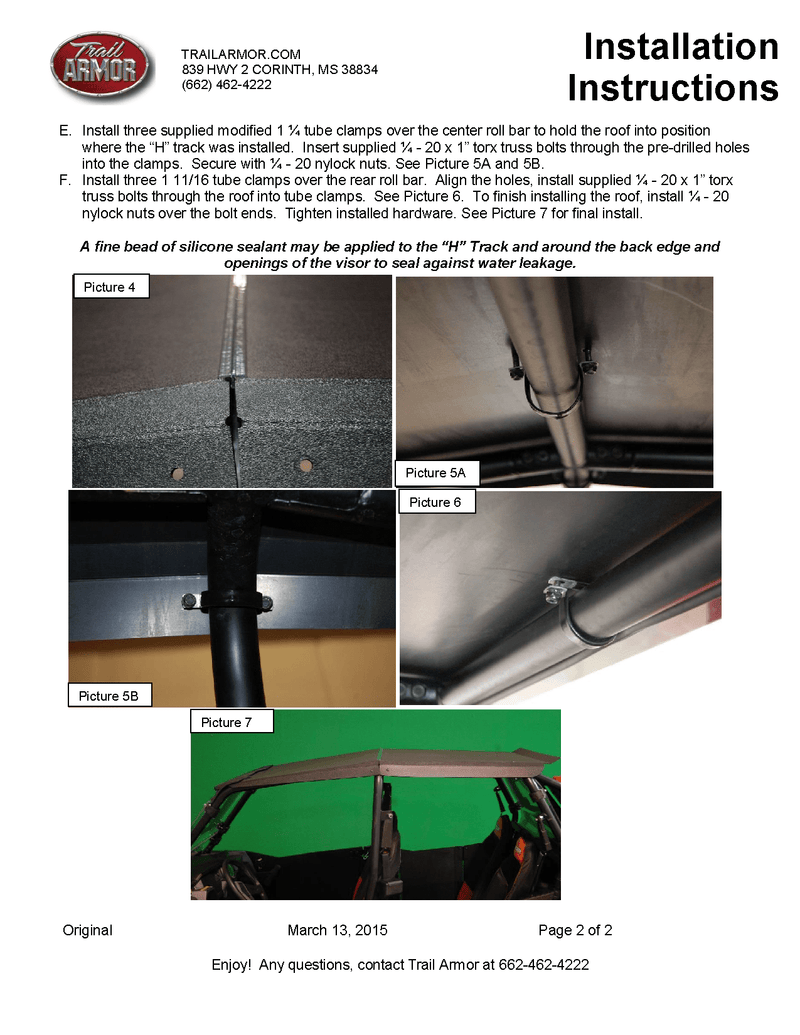 Load image into Gallery viewer, Trail Armor Hard Top Roof for 2014-19 Polaris RZR 900s 4 / XP 1000 4 / Turbo 4
