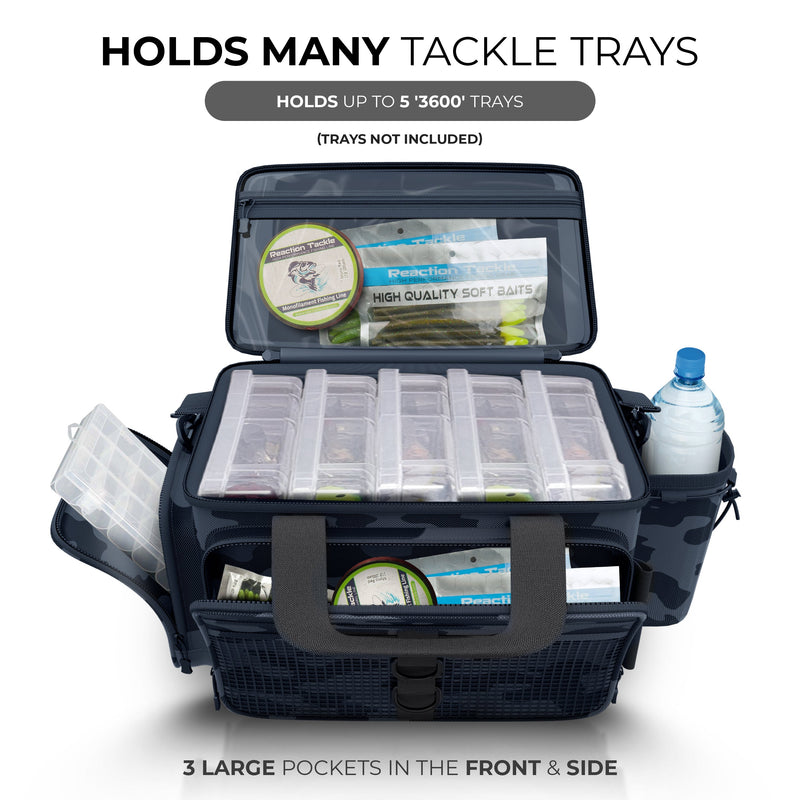 Load image into Gallery viewer, Reaction Tackle Camo Tackle Bag
