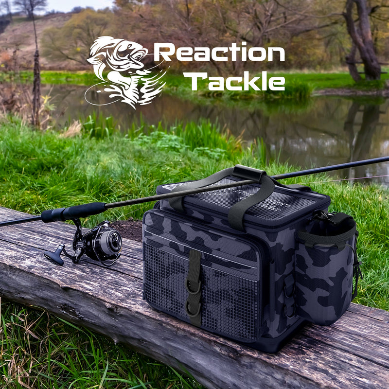 Load image into Gallery viewer, Reaction Tackle Camo Tackle Bag
