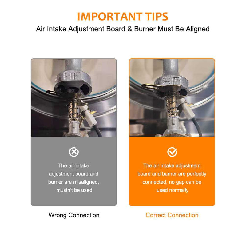 Load image into Gallery viewer, Camplux 2 Burners 19,600 BTU Outdoor Gas Stove with Auto Ignition
