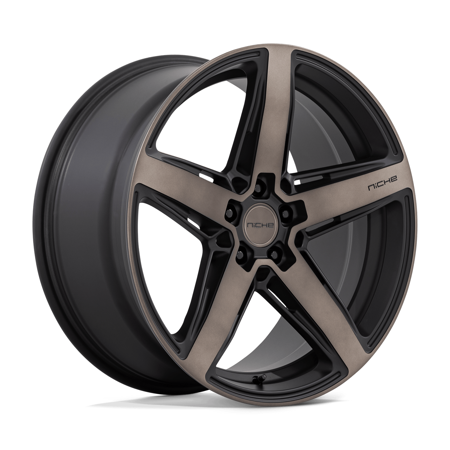 Niche 1 Pc M271 Teramo Matte Black With Double Dark Tint Face