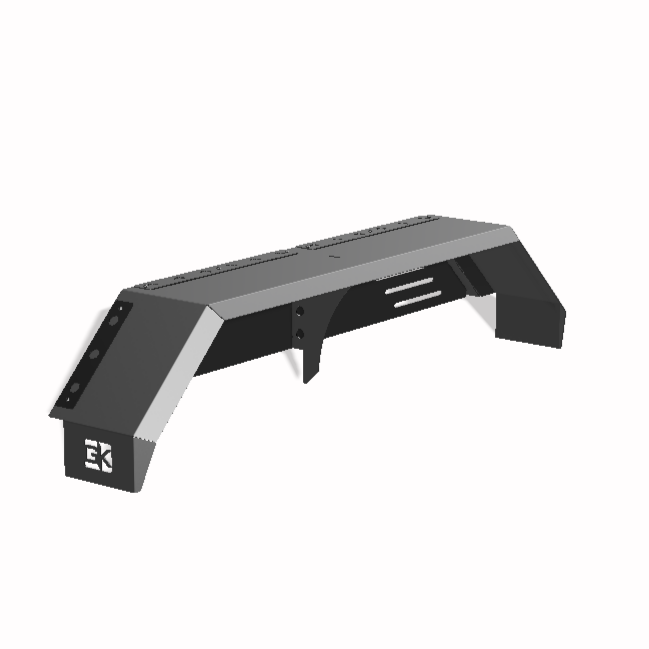 Load image into Gallery viewer, Heavy Duty Weld on DIY Drive Over Trailer Fender Kit Bare Steel - Pair

