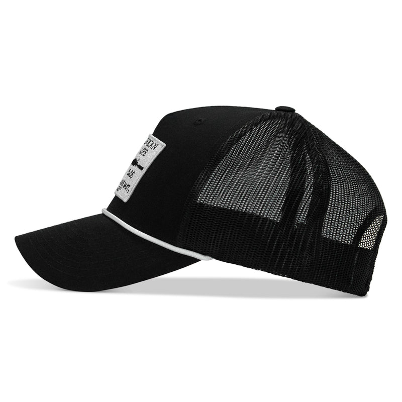 Load image into Gallery viewer, American Way Of Life White Patch Rope Snapback
