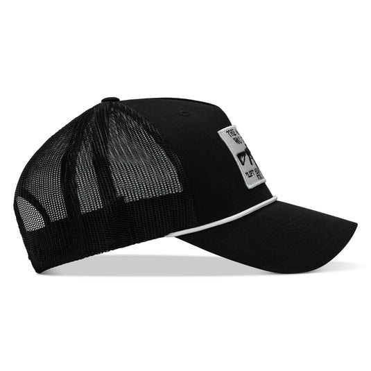 American Way Of Life White Patch Rope Snapback