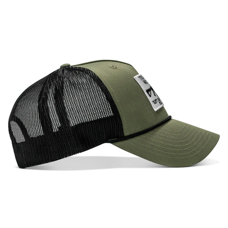 Load image into Gallery viewer, American Way Of Life White Patch Rope Snapback
