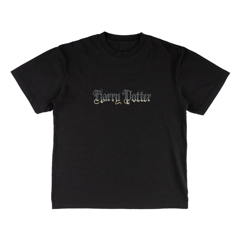 Load image into Gallery viewer, Welcome x Harry Potter Thestral Boxy Garment-Dyed Tee - Black
