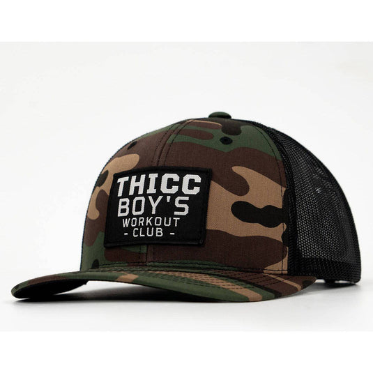 Thicc Boys Workout Patch Snapback Hat