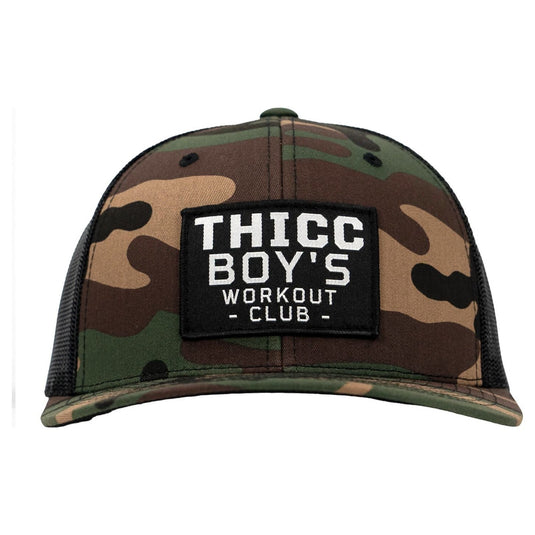 Thicc Boys Workout Patch Snapback Hat