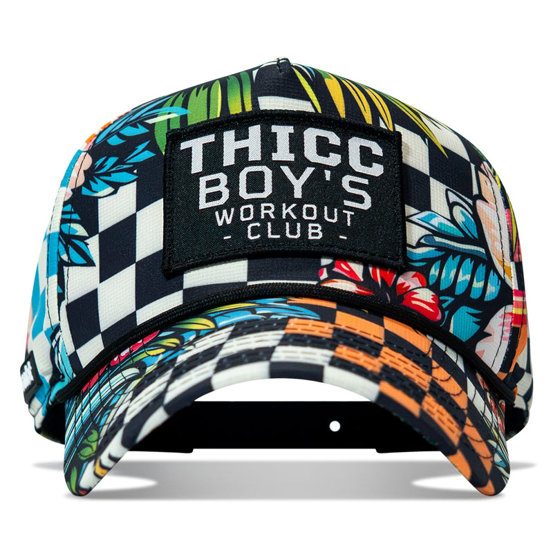 Load image into Gallery viewer, Thicc Boys Workout Club Patch Weekender Snapback
