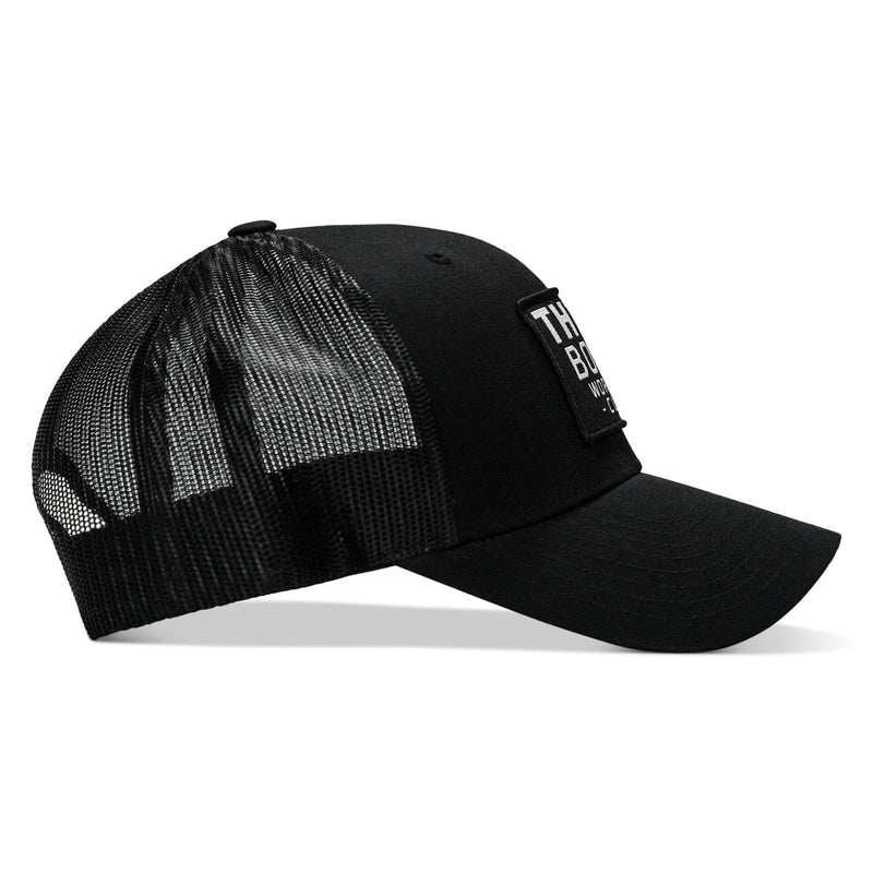 Load image into Gallery viewer, Thicc Boys Workout Patch Snapback Hat
