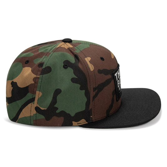 Thicc Boys Workout Club Patch Flatbill Snapback Hat