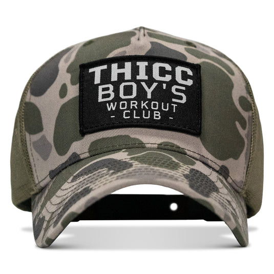 Thicc Boys Workout Patch Snapback Hat