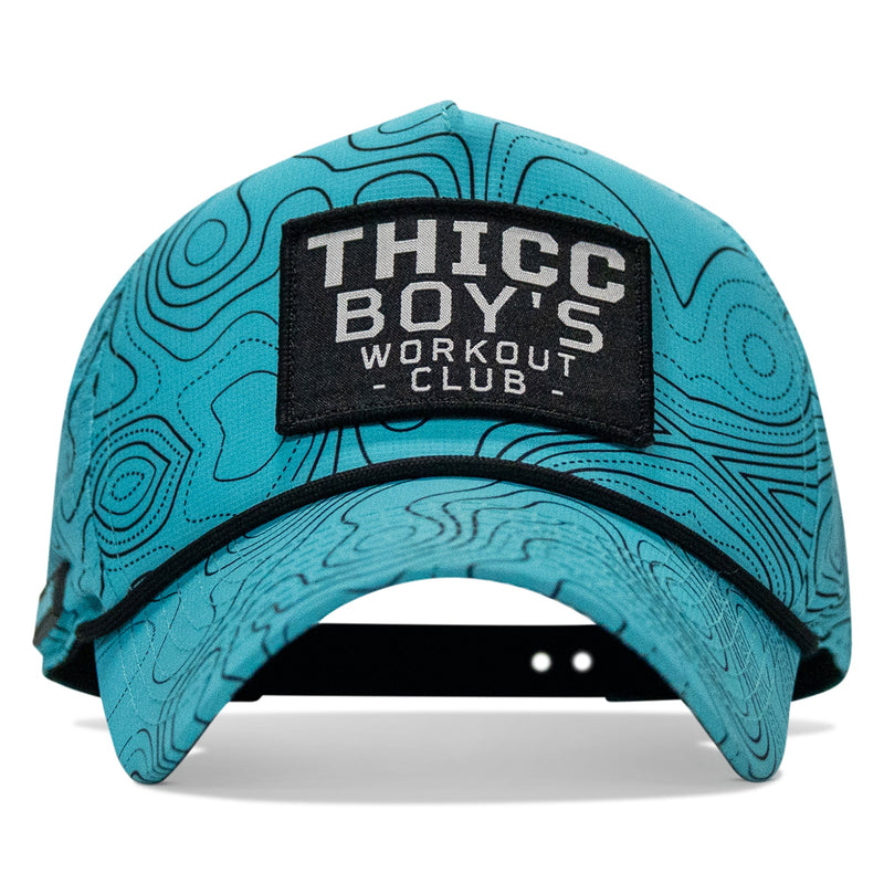 Load image into Gallery viewer, Thicc Boys Workout Club Patch Weekender Snapback
