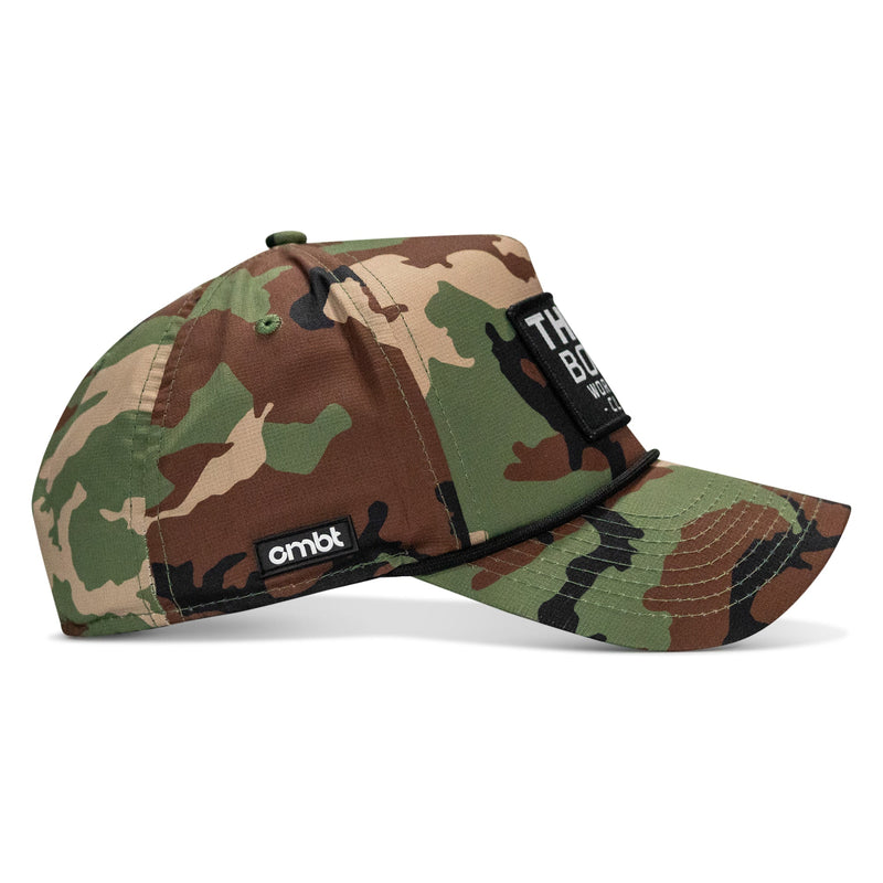 Load image into Gallery viewer, Thicc Boys Workout Club Patch Weekender Snapback
