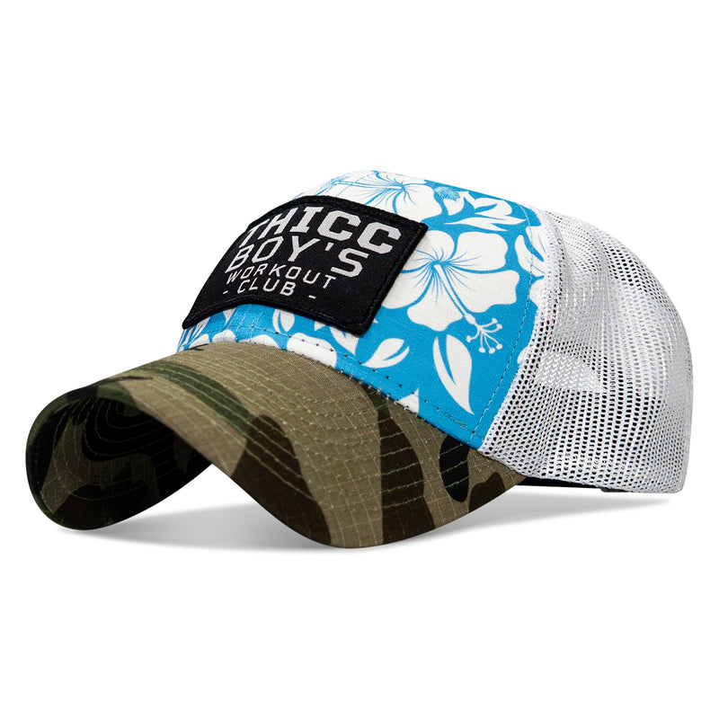 Load image into Gallery viewer, Thicc Boys Workout Club Patch Original Ripstop Snapback Hat
