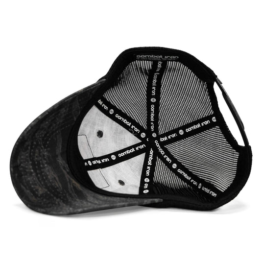 THICK AF Donut Edition Patch. Tactical Ripstop Mesh Snapback Hat