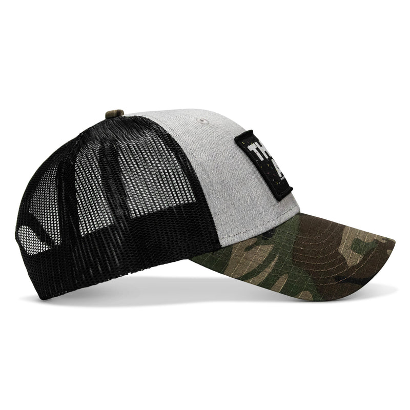 Load image into Gallery viewer, THICK AF DONUT EDITION PATCH MID-PROFILE MESH SNAPBACK Hat
