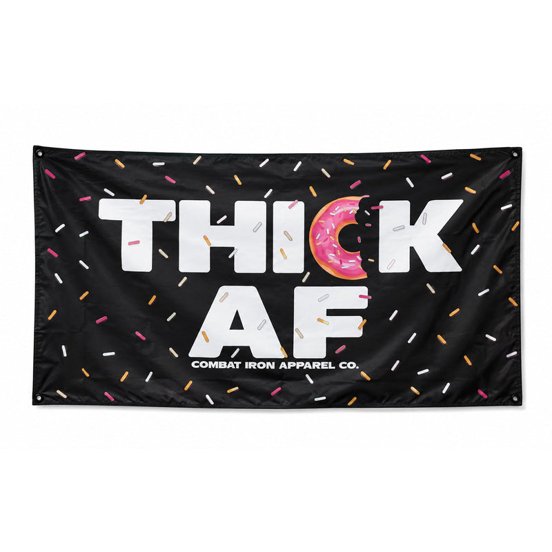 Load image into Gallery viewer, Thick AF Donut Edition 3' X 5' Wall Flag
