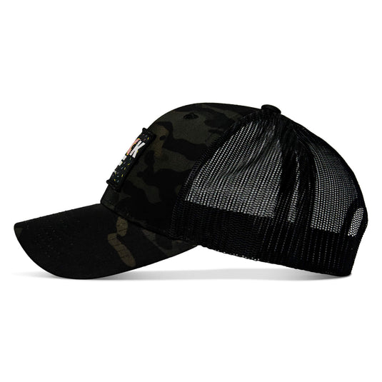 THICK AF DONUT EDITION PATCH MID-PROFILE MESH SNAPBACK Hat
