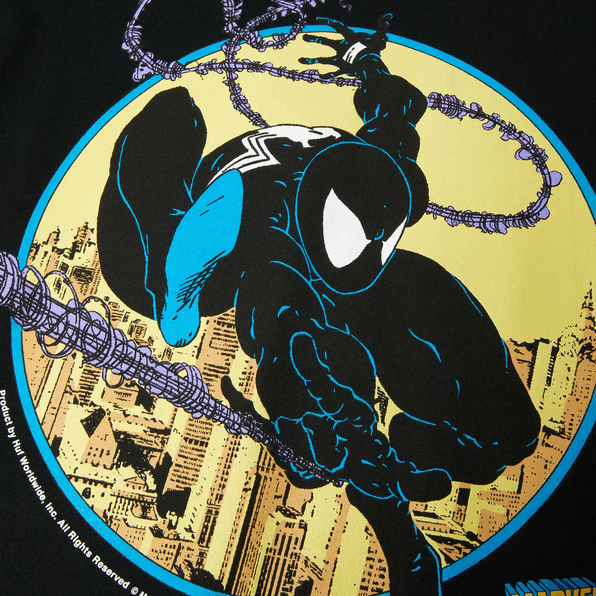 HUF x Marvel Spider-Man Three Hundred T-Shirt - Black