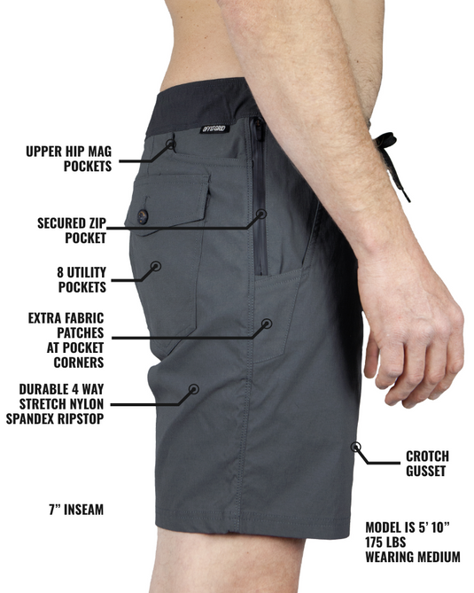 Thunderbird Short - Dark Shadow