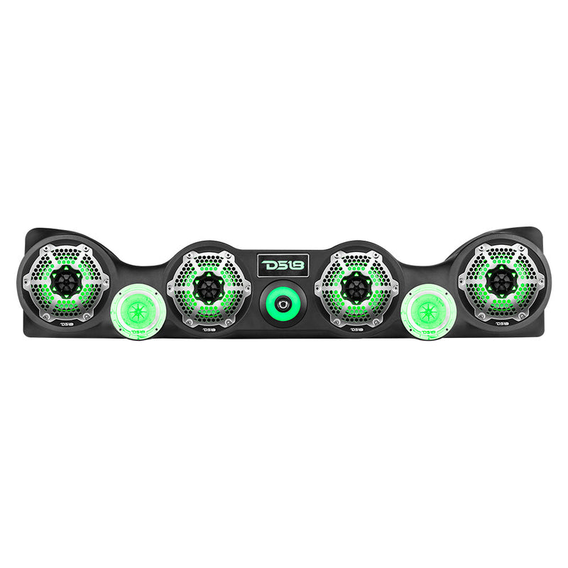 Load image into Gallery viewer, Jeep TJ Overhead Bar System Fits 4 X 6.5&quot; Speakers 2 X 4&quot; Tweeters
