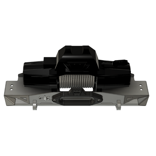 Front Diamond Series Stubby Bumper for Jeep TJ Wrangler (97-06)