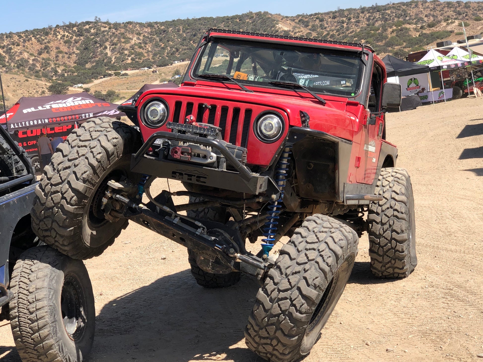 Jeep 50” Straight Bracket TJ 1997-2006 - Skoutley Outdoors LLC